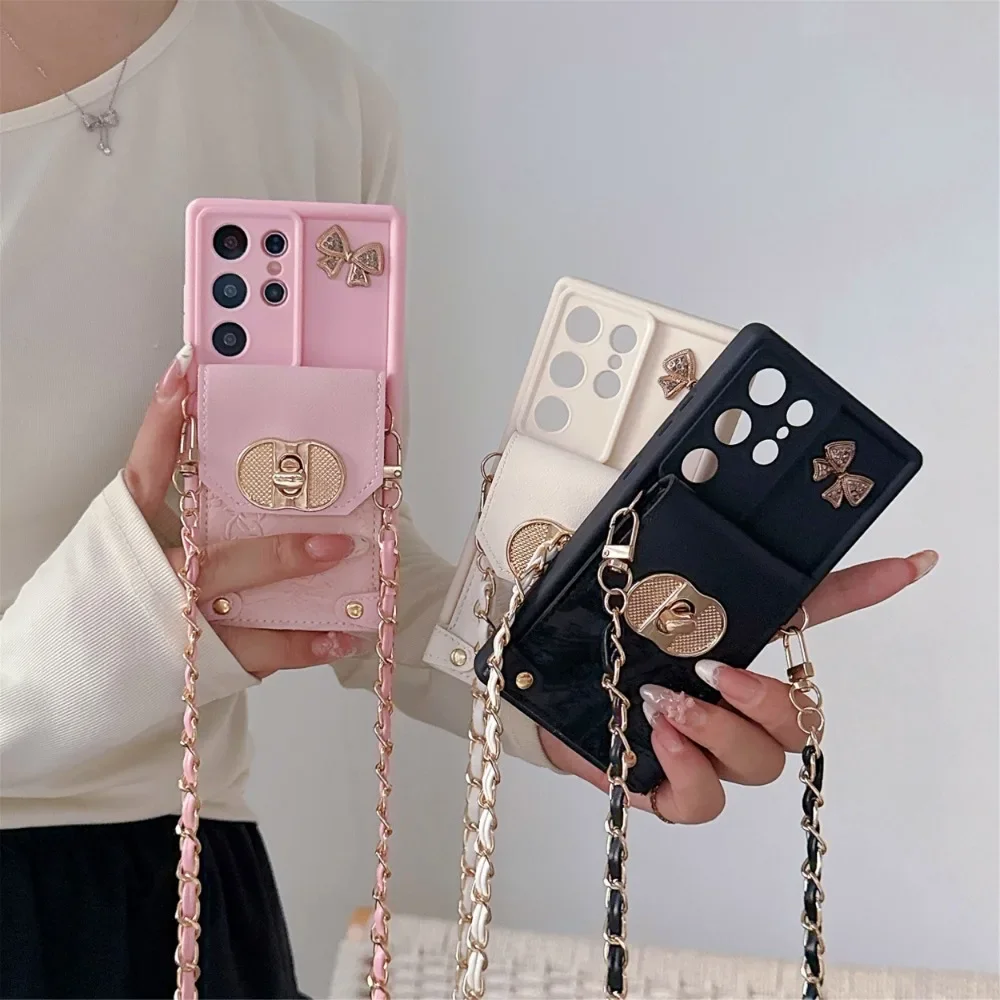 Crossbody Wallet Card Holder Case - Stylish and Functional Phone Cover