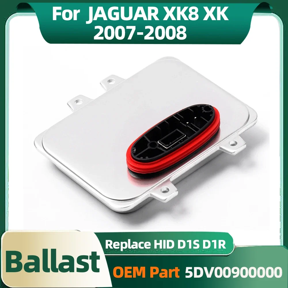 

1Pcs New High Quality HID Ballast 5DV00900000 Replace D1S OEM Part 5DV009000-00 Xenon Headlight For JAGUAR XK8 XK 2007 2008