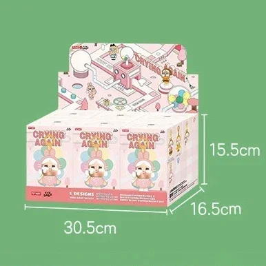 thumbnail image 1 of New Genuine Crybaby Crying Again Series Blind Box Figures Vinyl Face Doll Crybaby Pendant Keychain Mystery Box Toy Gift, 1 of 5