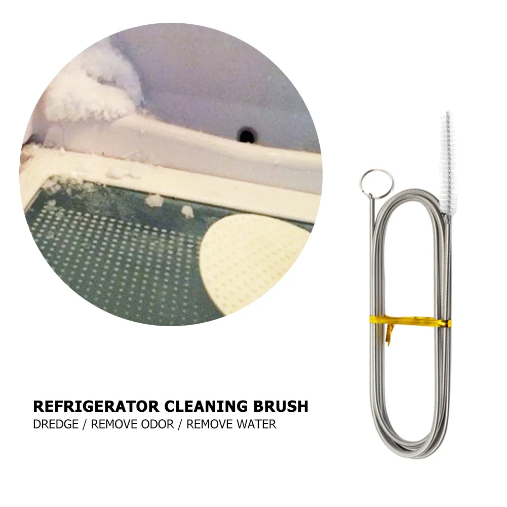 Stainless Steel Refrigerator Drain Cleaning Brush