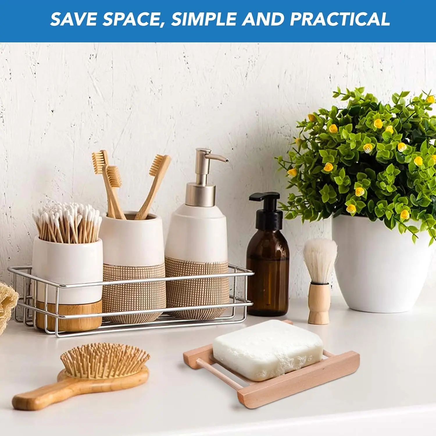 Description Picture 5 of item30-150PCS Soap Saver Wood Soap Dish Bulk for Hotel Bathroom Soap Holders Hand Craft Soap Case for Bathtub Shower Dish Accessorie