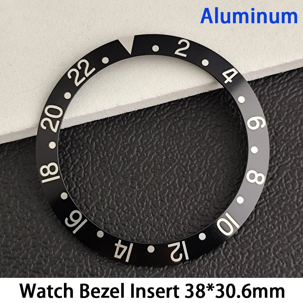 Premium 38mm Sloping Aluminum-Ceramic Bezel Insert