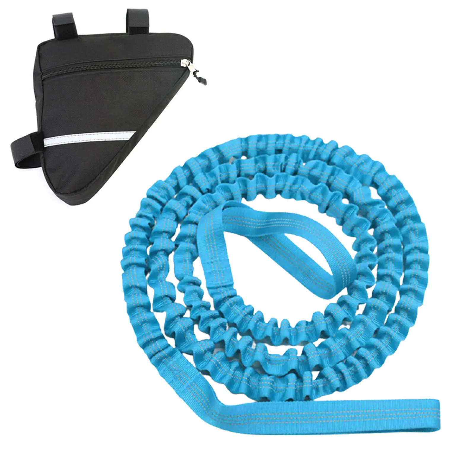 Heavy Duty MTB Elastic Stretched Outdoor Parent Child Tow Rope Portable