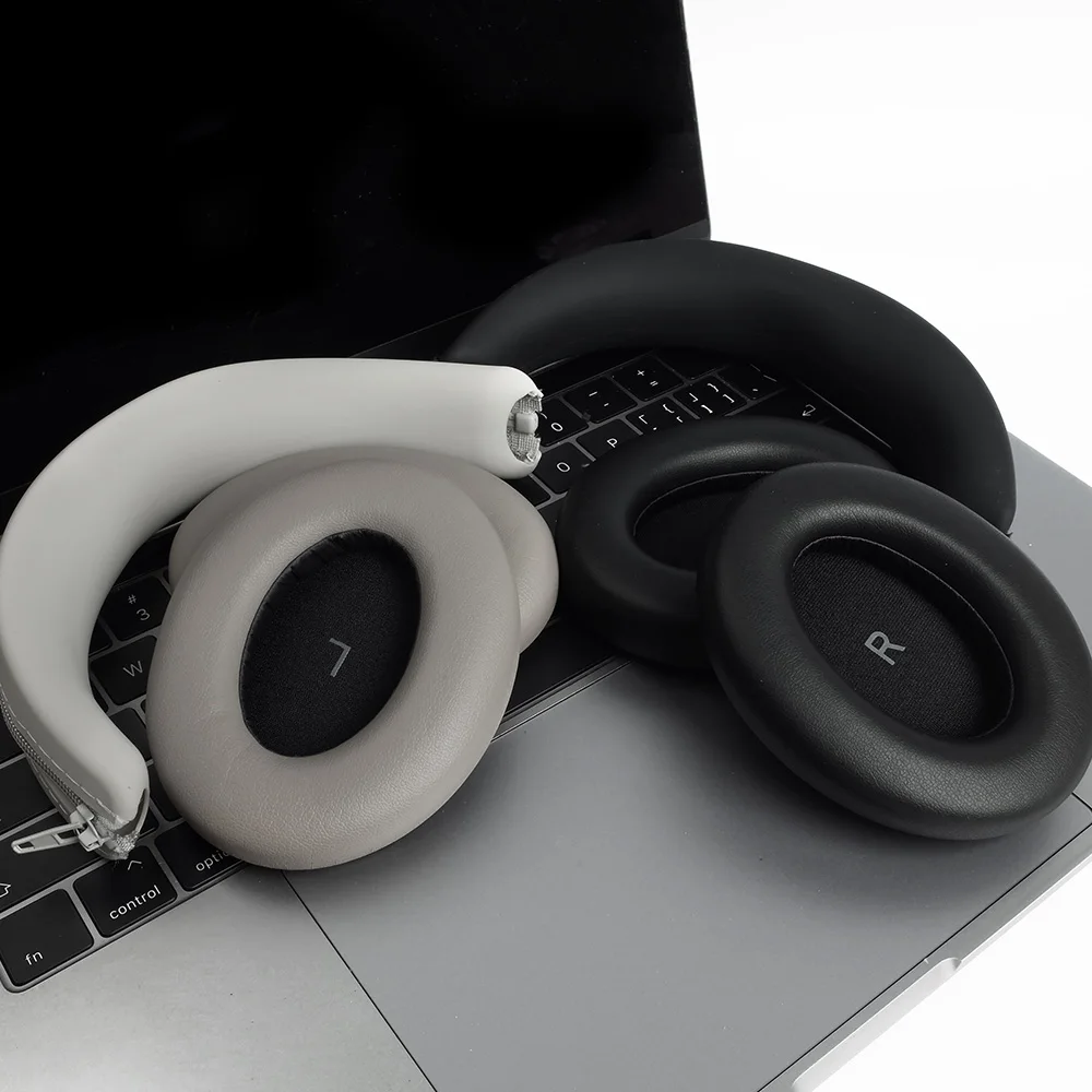 Replacement Foam Ear Pads for Sennheiser MOMENTUM 4.0 Wireless Series Headphones memory foam Earpads Protein Leather