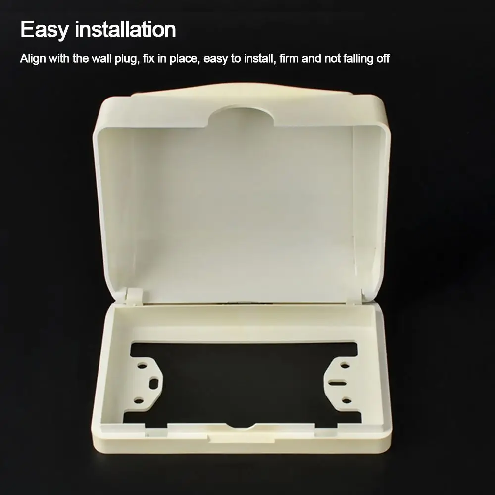 Wall-mounted Switch Protective Cover Plastic 118 Type Electric Plug