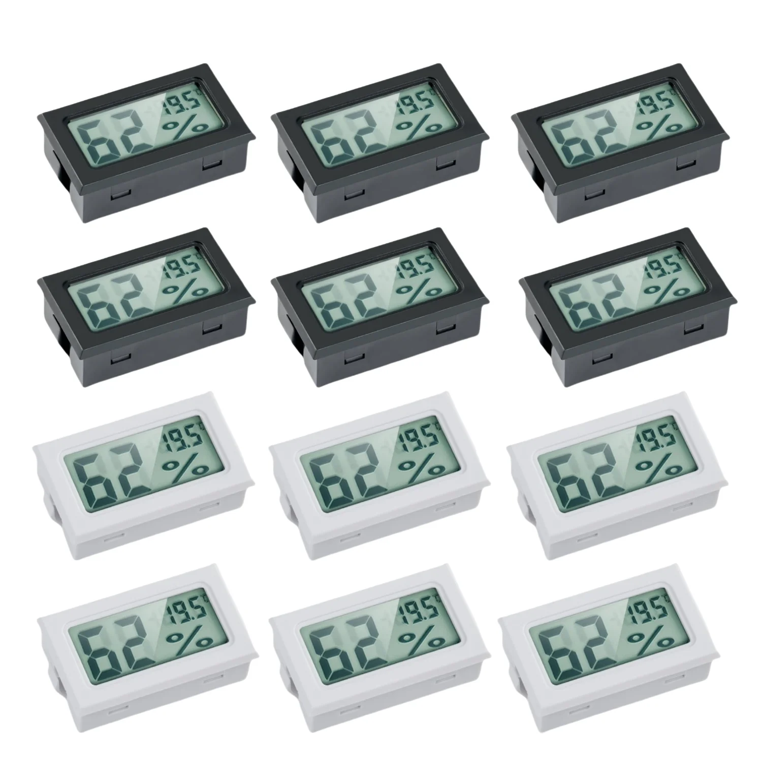 Compact Digital Hygrometer and Thermometer for Versatile Humidity and Temperature Monitoring