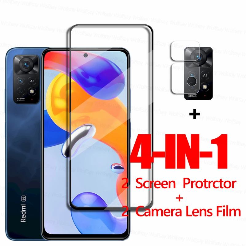 For Xiaomi Redmi Note 11 Pro 5G Glass Redmi Note 11 11S 11 Pro Screen Protector Tempered Glass Phone Film Redmi Note 11 Pro 5G best screen guard for mobile