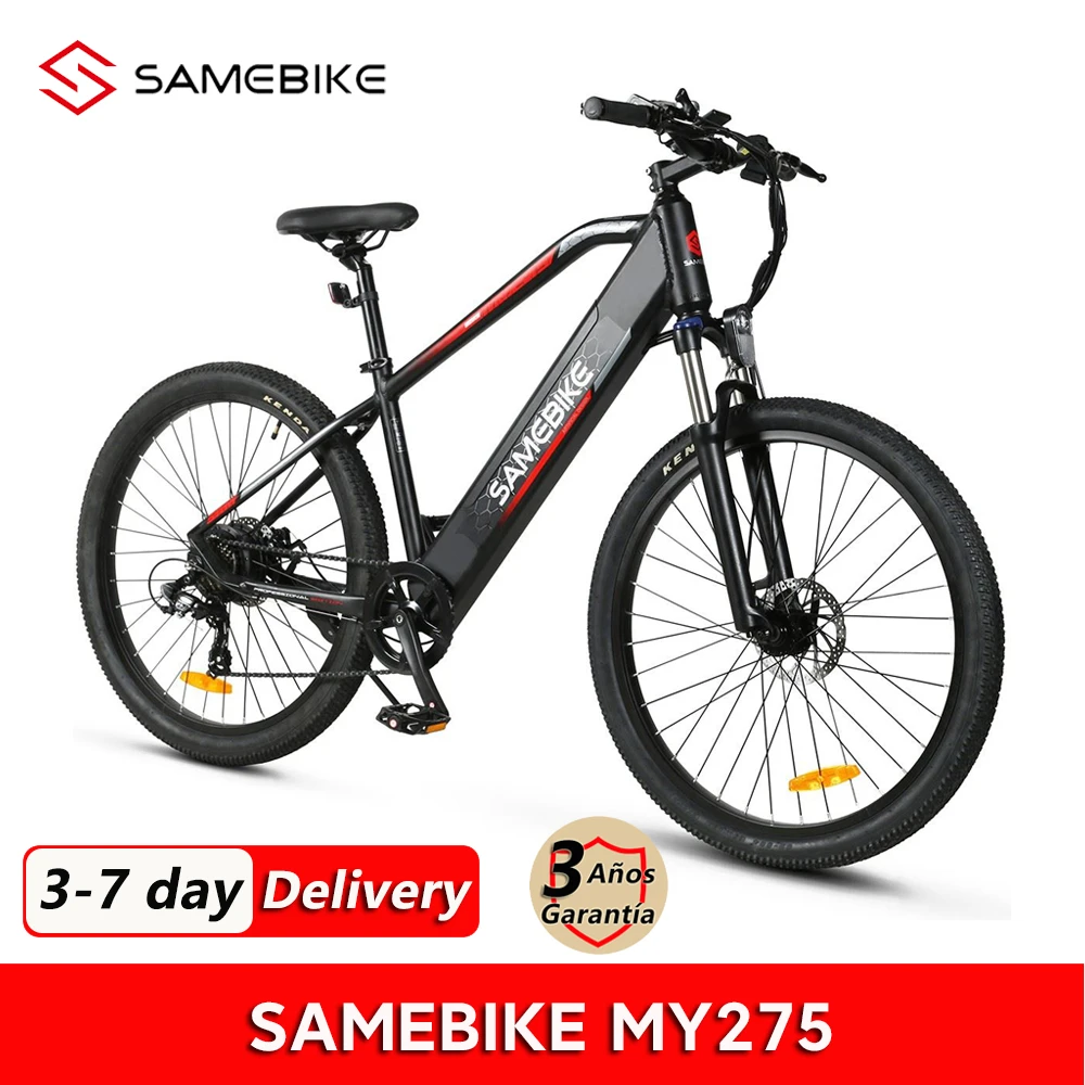 Samebike MY275 Electric Bicycle 500W 27.5" MTB Ebike 48V 10.4AH Lithium
