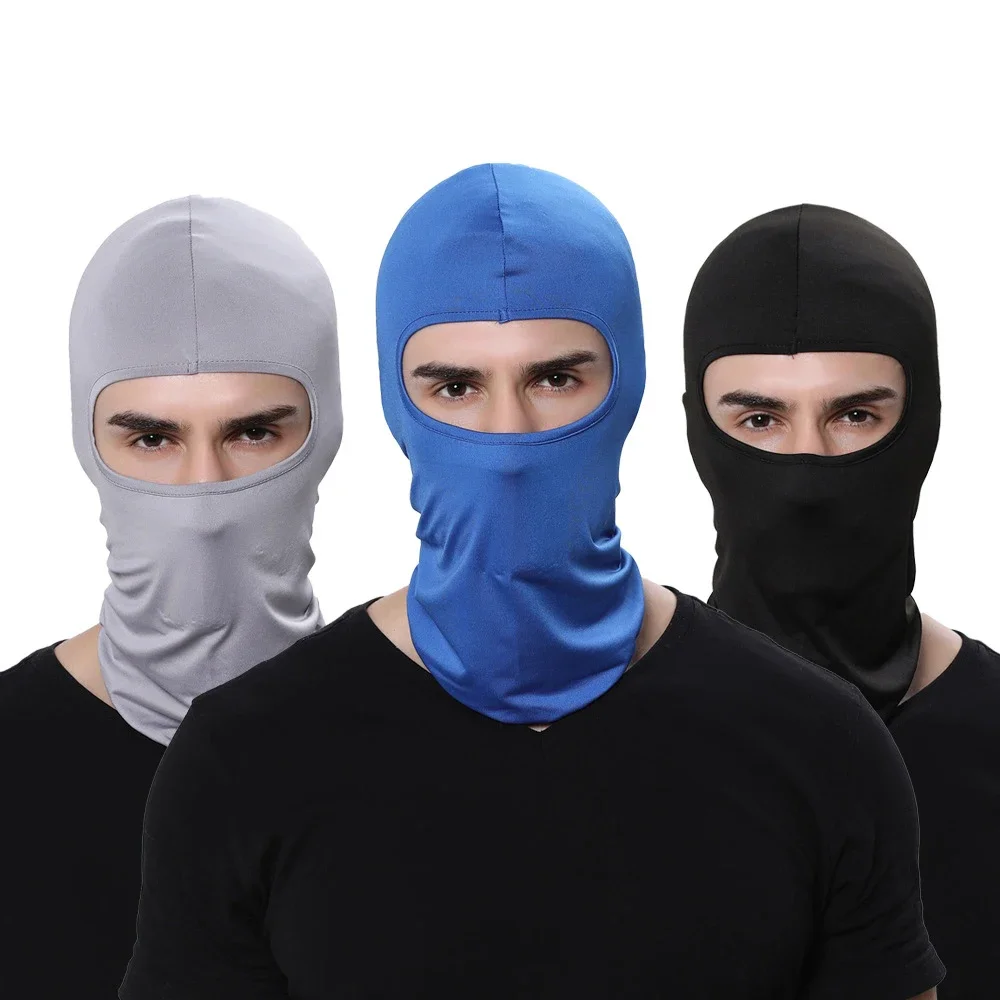 Lycra Cycling Beanie Men Women Winter Full Face Mask Sports Tactical  Helmet Liner Ski Balaclava Cap 두건