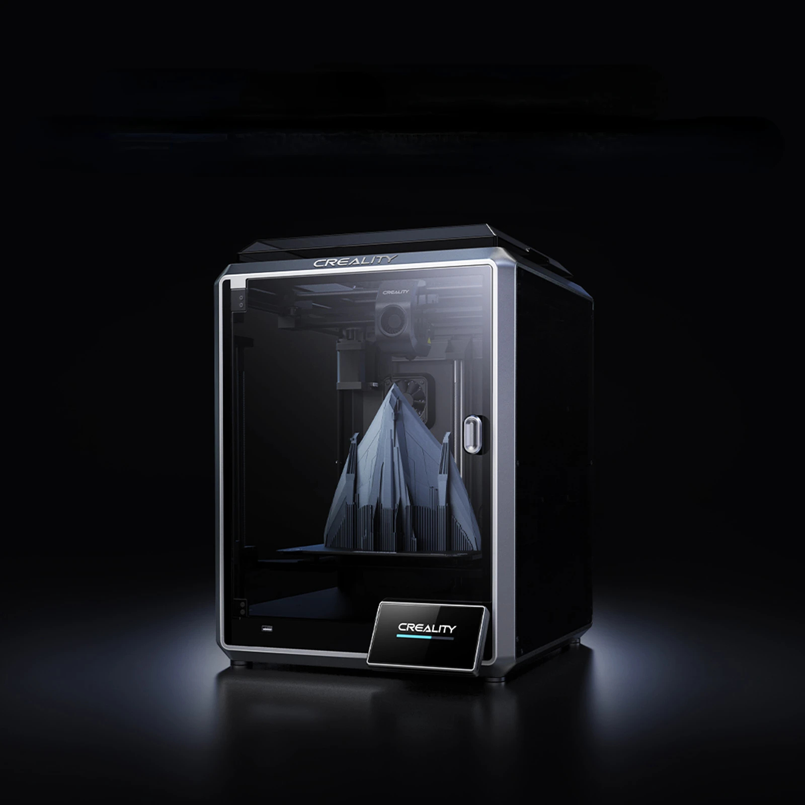 Drukarki 3D Creality K1 Max 600 mm/s Szybka wytłaczarka z podwójnym napędem bezpośrednim i 4,3-calowym kolorowym ekranem dotykowym Bezpośrednie drukowanie 1 Drukarki 3D Creality K1 Max 600 mm/s Szybka wytłaczarka z podwójnym napędem bezpośrednim i 4,3-calowym kolorowym ekranem dotykowym Bezpośrednie drukowanie