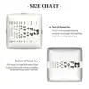 Custom Optician Glasses Gift Tissue Box Cover Square PU Leather Eye Chart Facial Tissues Holder for Car 4