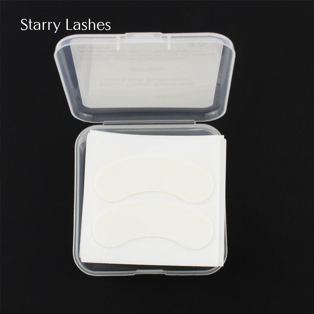 Micro Foam Eyepad 25Pairs Painless Lash Supplies Eyelash Patch Easy Remove Tape Makeup Stickers Under Eyelash Pad Patch eyelash patches eyelash patch eyelash pads eyelash accessories eyelash extension supplies eye patches