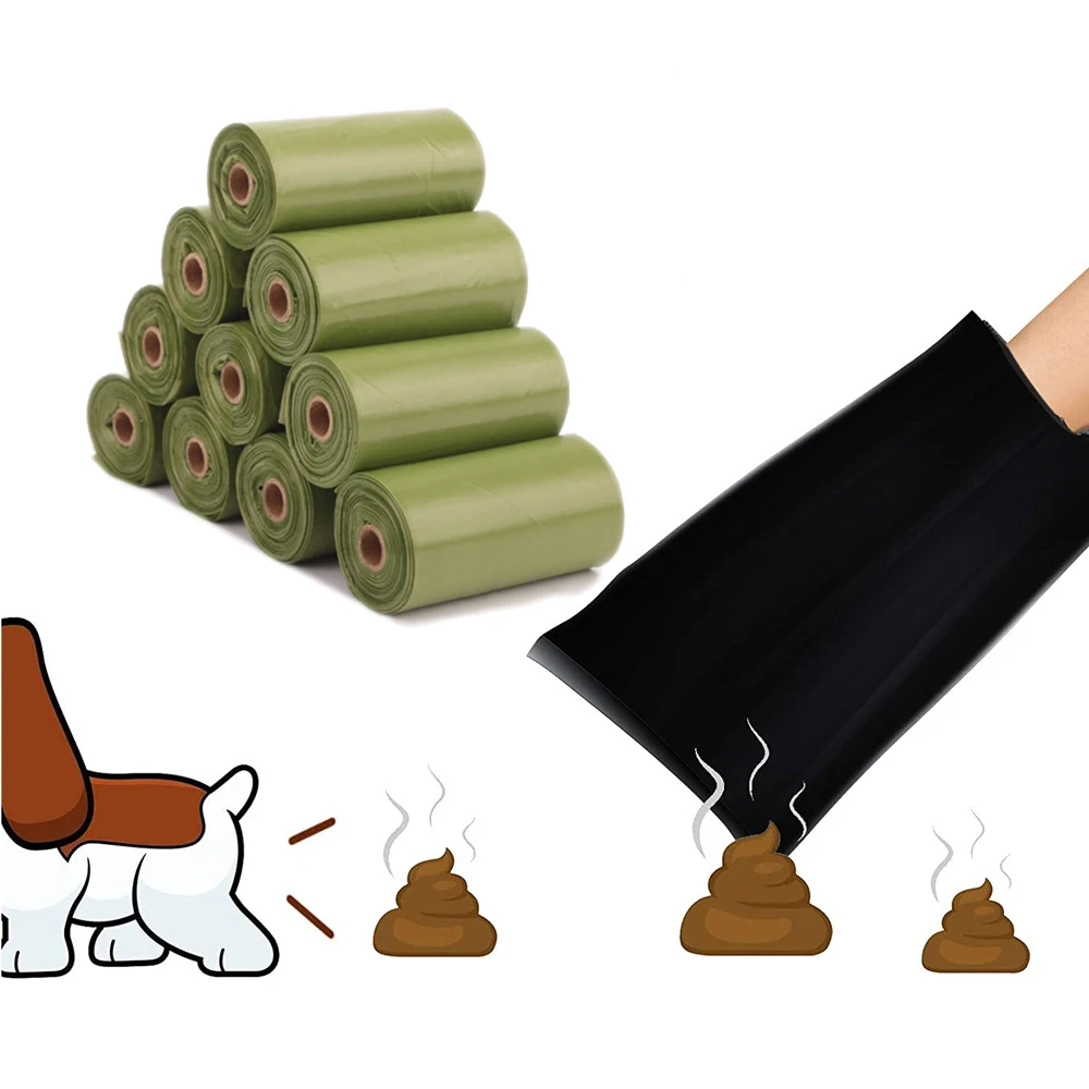 Basics Unscented Standard Leak Proof Dog Cat Pick Up Poop Bags Waste Bag Refill Rolls Clean Pets Supplies