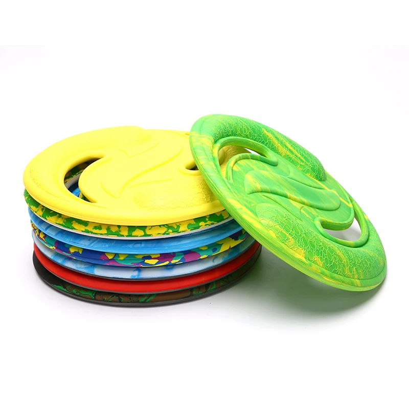 EVA Colorful Flying Disc Water Sports Beach Flying Disc Outdoor Pet Training Toy Outdoor Beach Sports High Quality Golf