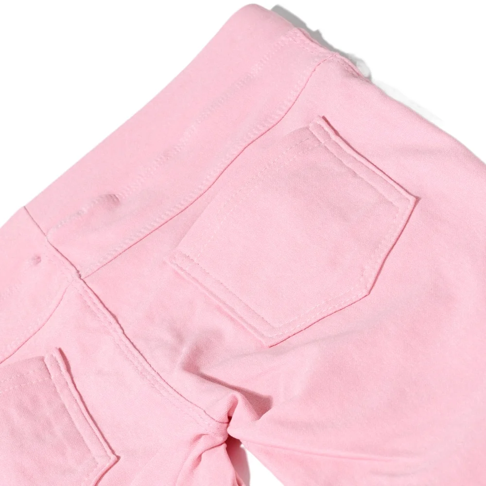 3-12Y الربيع الصيف الفتيات سروال شكل قلم رصاص الأطفال كاندي الألوان السراويل مرونة رقيقة الطفل طماق الاطفال سليم صالح تقليد الجينز