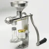 Manual Oil Press Machine Stainless Steel Cold Hot Press Oil Maker for Nuts Seed Home Oil Presser Maker Machine 2