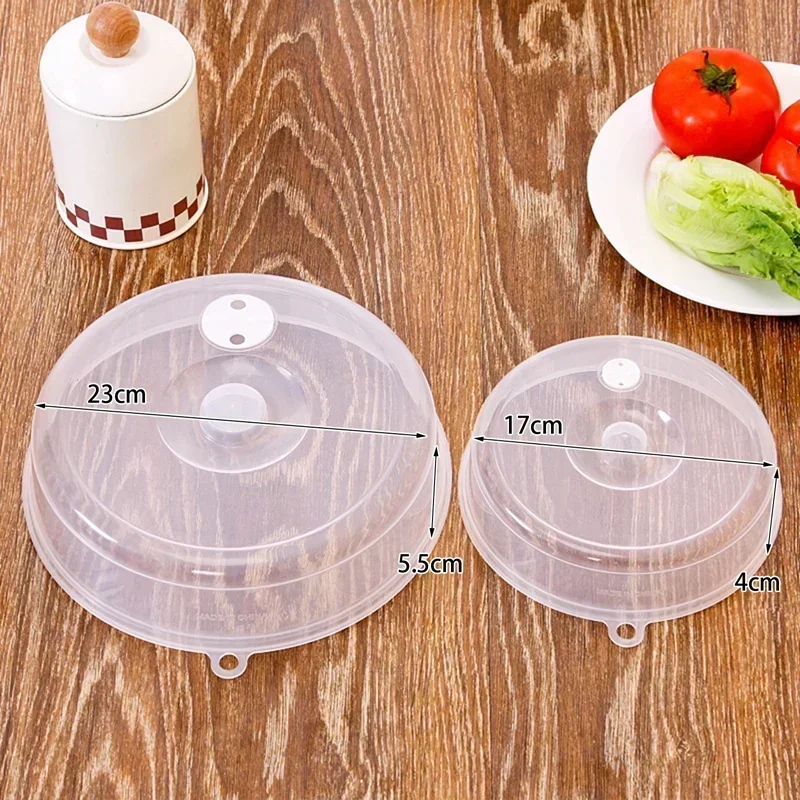 Microwave Food Cover Large Microwave Splatter Cover Lid with Steam Vent Fresh keeping Kitchen Stackable Sealing Disk Cover Universal Plate Bowl microwave food cover microwave dust cover