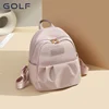 GOLF backpack female 2024 new lightweight small backpack canvas large capacity commuter student small schoolbag wate 1