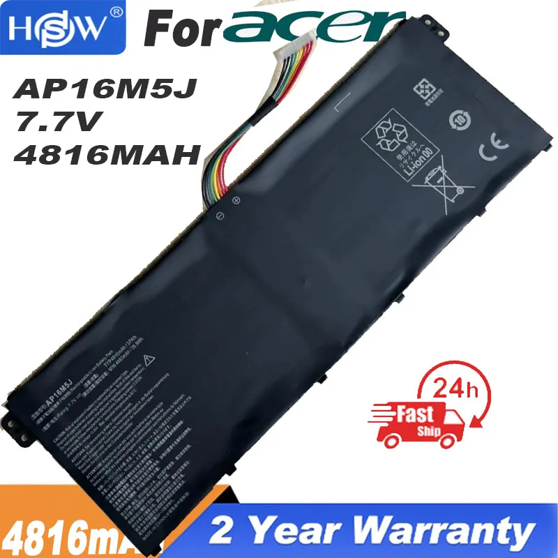 Ap16M5J Batteria Per Laptop Per Acer Aspire 1 A114-31 Per Aspire 3 A314-31 A315-21 A315-51 A515-51 A315 Muslim37Wh