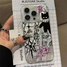 Cool Cat Graffiti Art Phone Case Cover