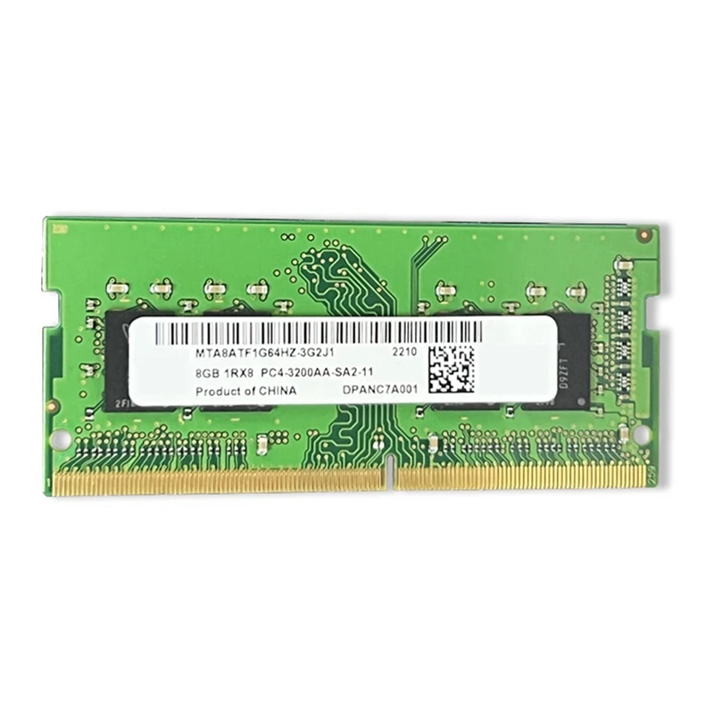 Ddr4 8gb 3200mhz Ram Memory Sodimm 260 Pin Ram Memory Pc4-25600 1.2v ...