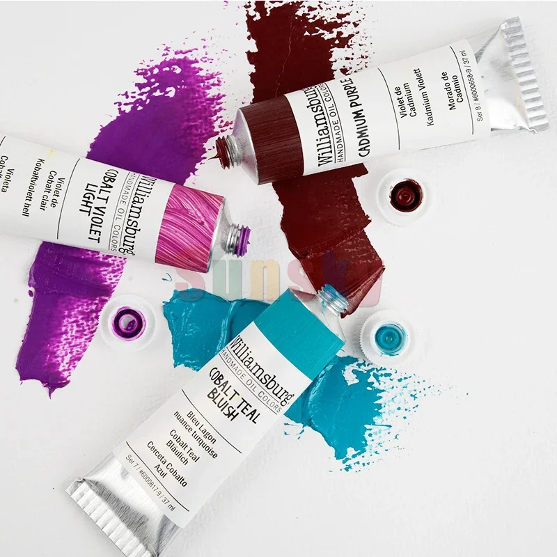 ألوان زيتية من Williamburg ، 37/-artist ، يستخدم ك...