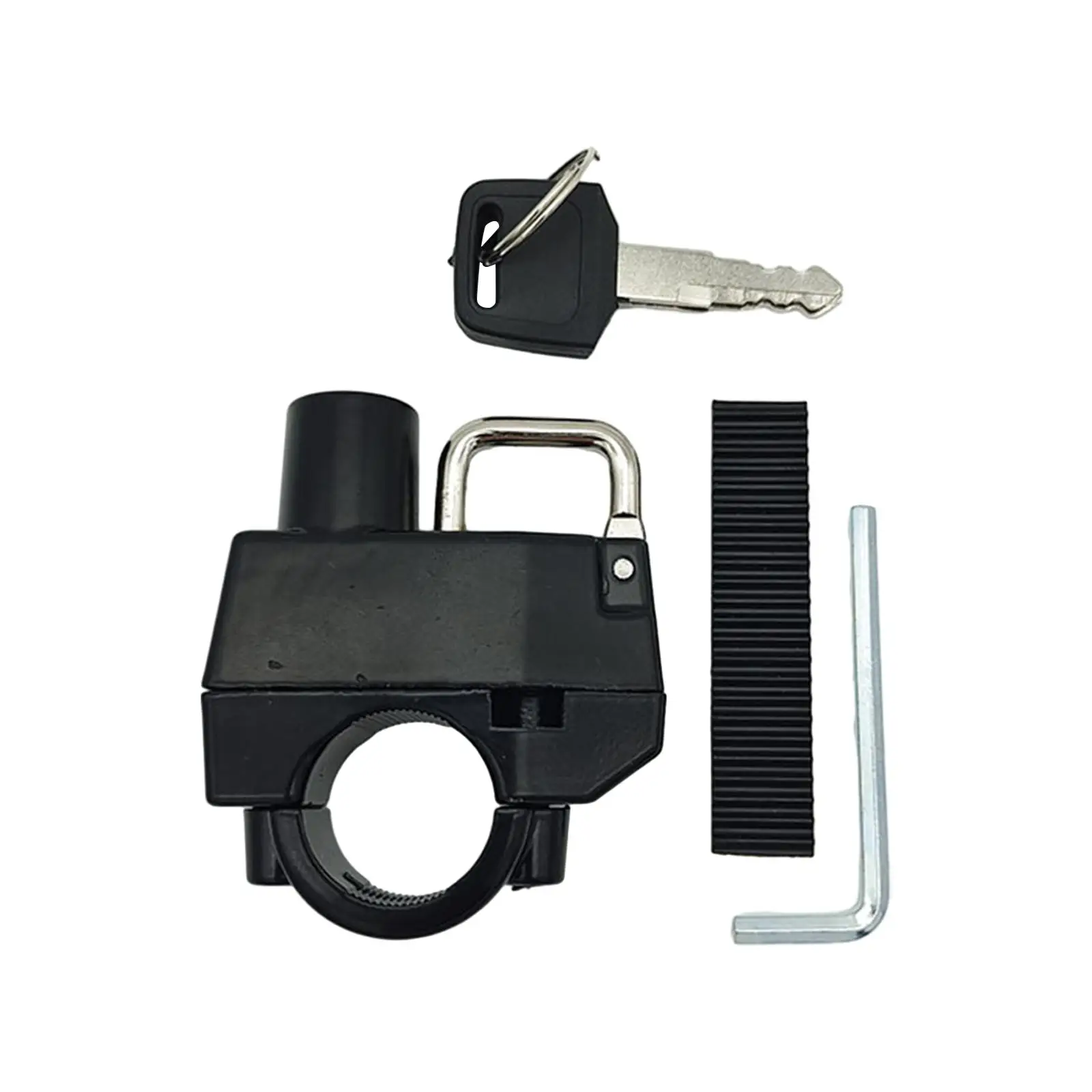 

Universal Motorcycle Helmet Lock with 2 Keys Portable Helmet Security Lock