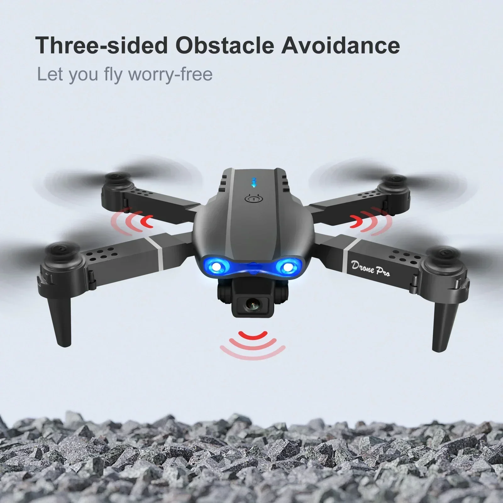Description Picture 5 of itemNew MINI E99Pro RC Drone 4K Professinal With Wide Angle Dual HD Camera Foldable RC Helicopter 5G WIFI FPV Height Hold Apron Sell