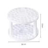 Lattices Cosmetic Make-up Brush Storage Box Multifunction Large-Capacity Table Organizer Make Up Tools Pen Storage Holder 6