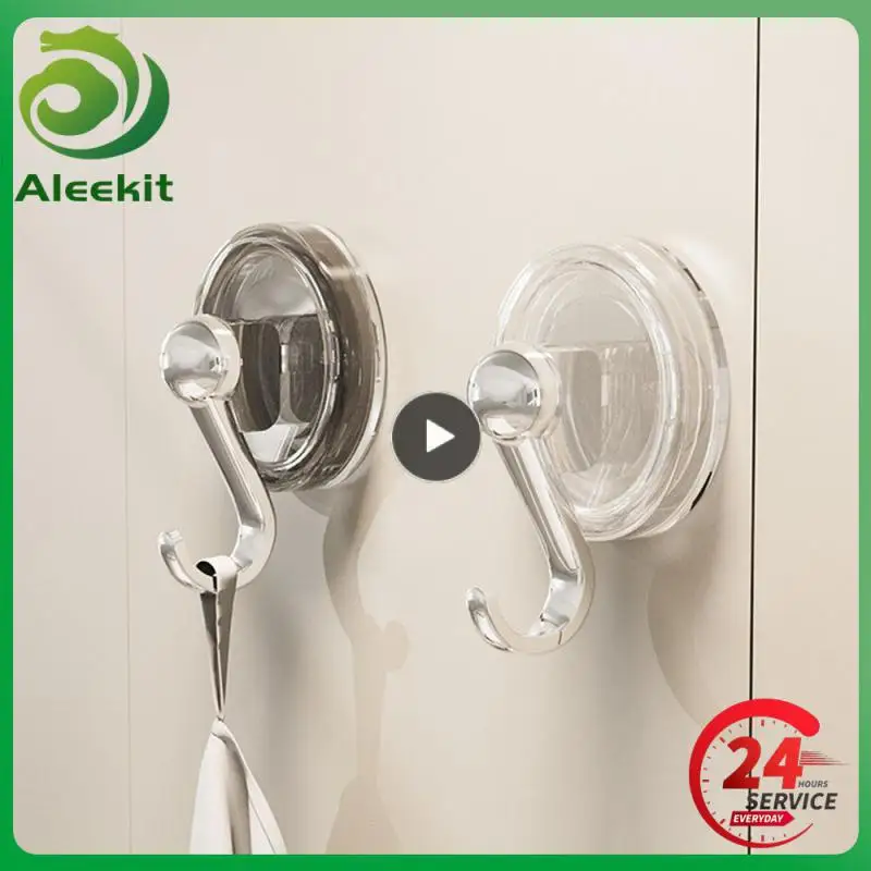 

No Damage To Walls Vacuum Hook Multifunctional Sticky Hook Innovative Wall Mounting Solutions Space-saving Design