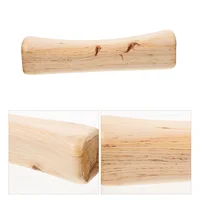 Sauna Pillow Steam Room Wooden Back Bolster Orthopedic Lumbar Spine Cervical Side Sleeping 2