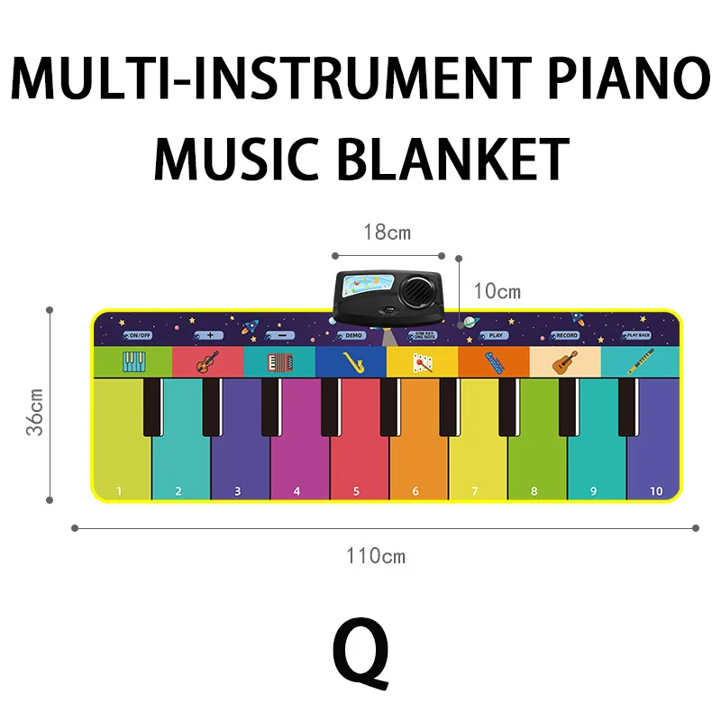 Piano para Crianças  Tapete Musical Macio - Brinquedos musicais teclado  piano chão infantil, brinquedos educação infantil para bebês meninas e  meninos (1-3 anos) Youyan : : Brinquedos e Jogos