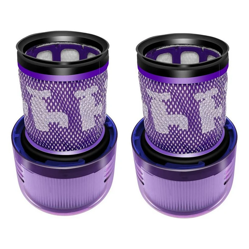 

Запчасти для фильтров Dyson V12, 2 шт., запчасти для пылесосов Dyson, сравните с частью 971517-01