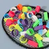 4Pcs/lot Sweat-absorbing Band Fixed Stretchable Handle Silicone Tennis Racket Grip Ring Handle Closure Rubber Tennis Accessories 3