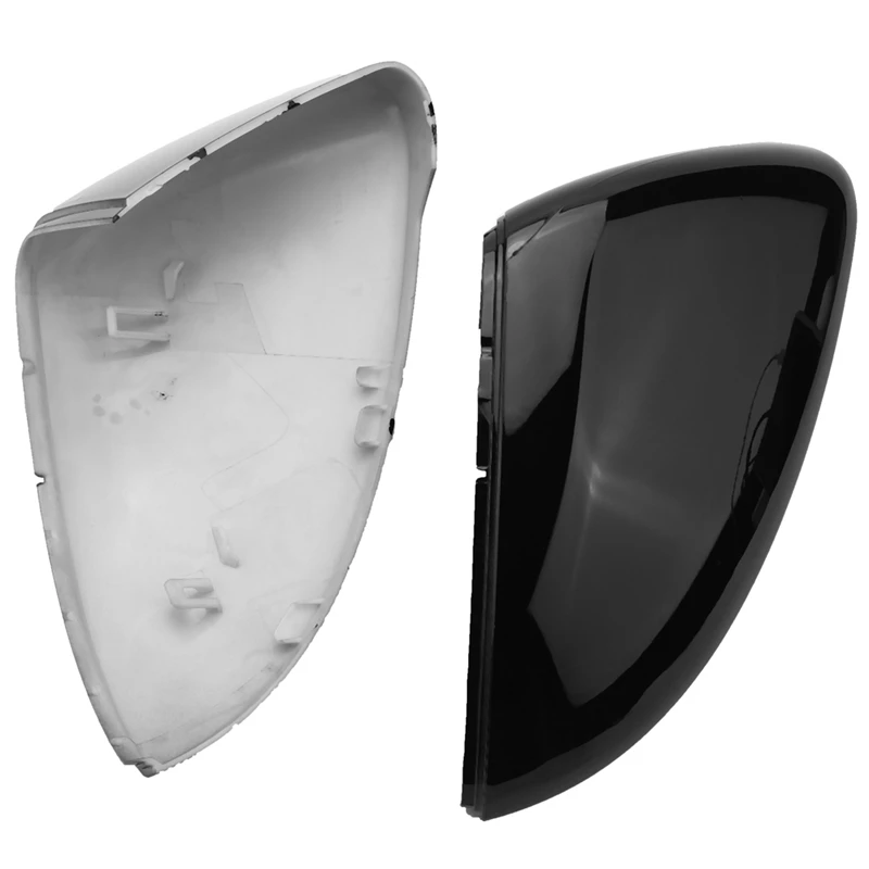 2Pcs Car Left And Right Rearview Mirror Housing Cover For Golf 7