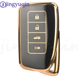 Premium TPU Car Key Case Cover for Lexus - Durable & Stylish Protection (Black)