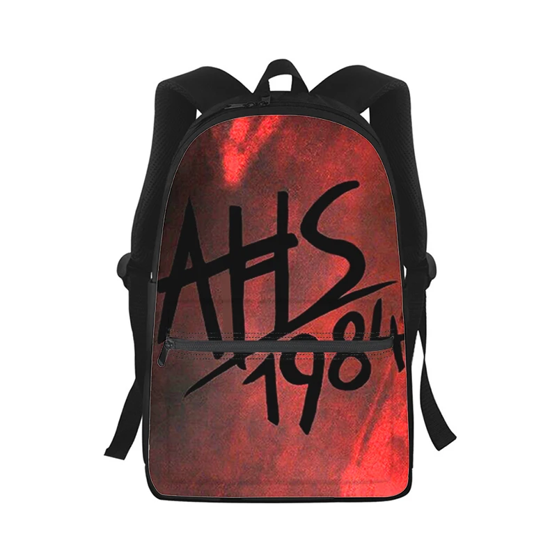American Horror Story 1984 Men Women Backpack 3D Print Fashion Student School Bag Laptop Backpack Kids Travel Shoulder Bag