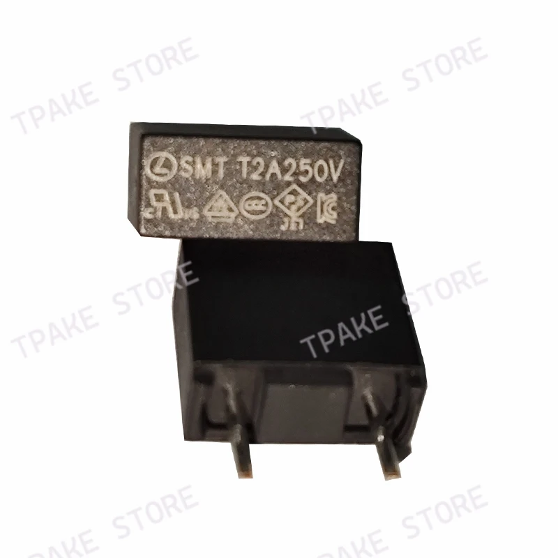10pcs Slow Blow Square Fuse SMT T2A250V blow glass fuse