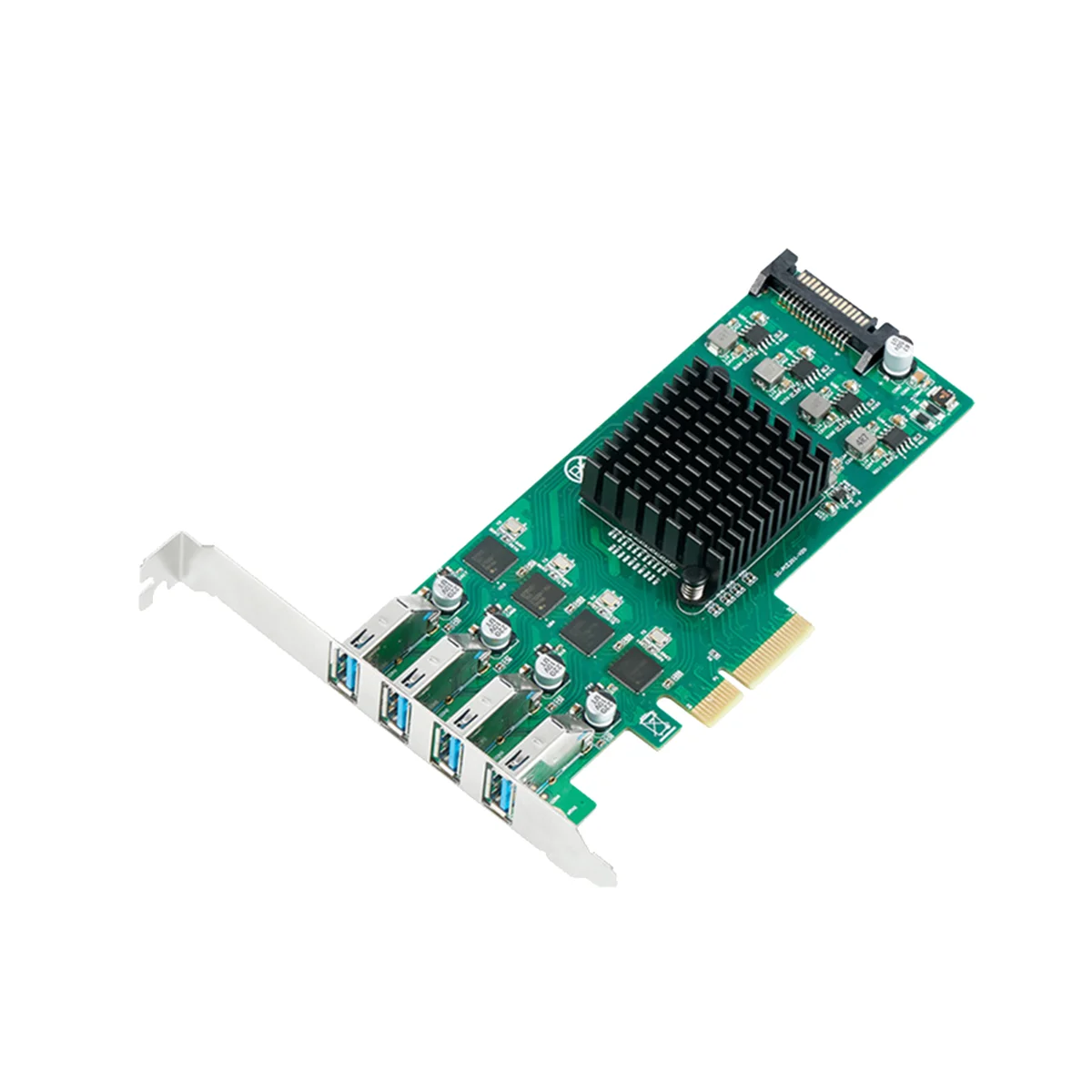 

Плата расширения PCIE на 4 порта 5 Гбит/с для Windows Linux OS 4X выделенная 5 Гбит/с USB 3,0 канал 20 Гбит/с Banwidth