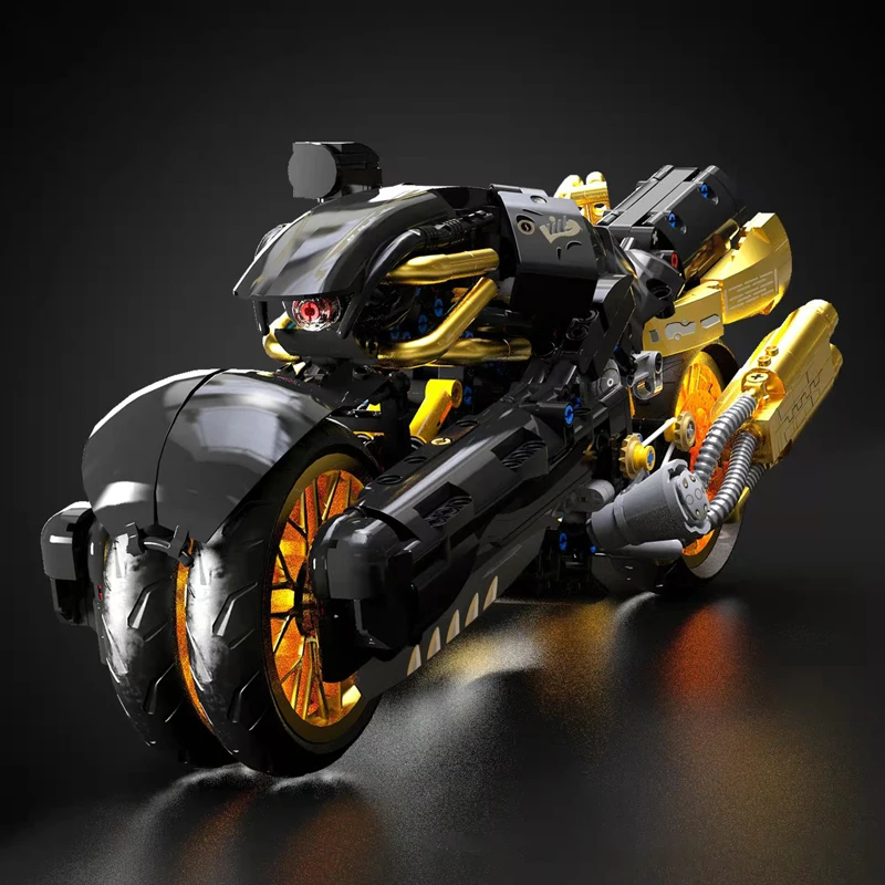ファイノン プラマット コースター セット 1388PCS Technical Fantasy Fenrir Motorcycle Model Building