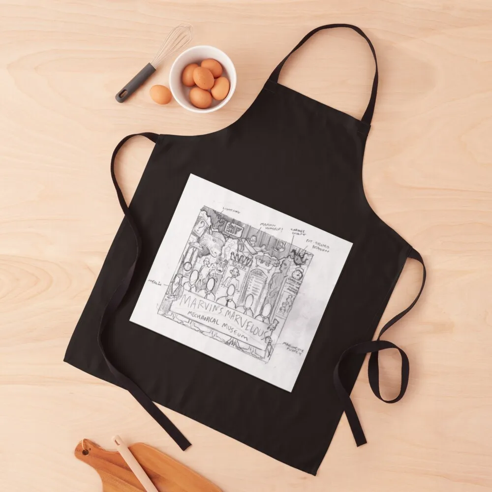 

MMMM concept art Apron Kitchen on the wall Chef Uniform Women Hairdressing Hairdresser Accessories For Nail Stylist Apron