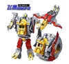 Cartoons Children's watch Deformation robot 3d LED Luminous watch Children's model toy watch kids watches boys  reloj 5