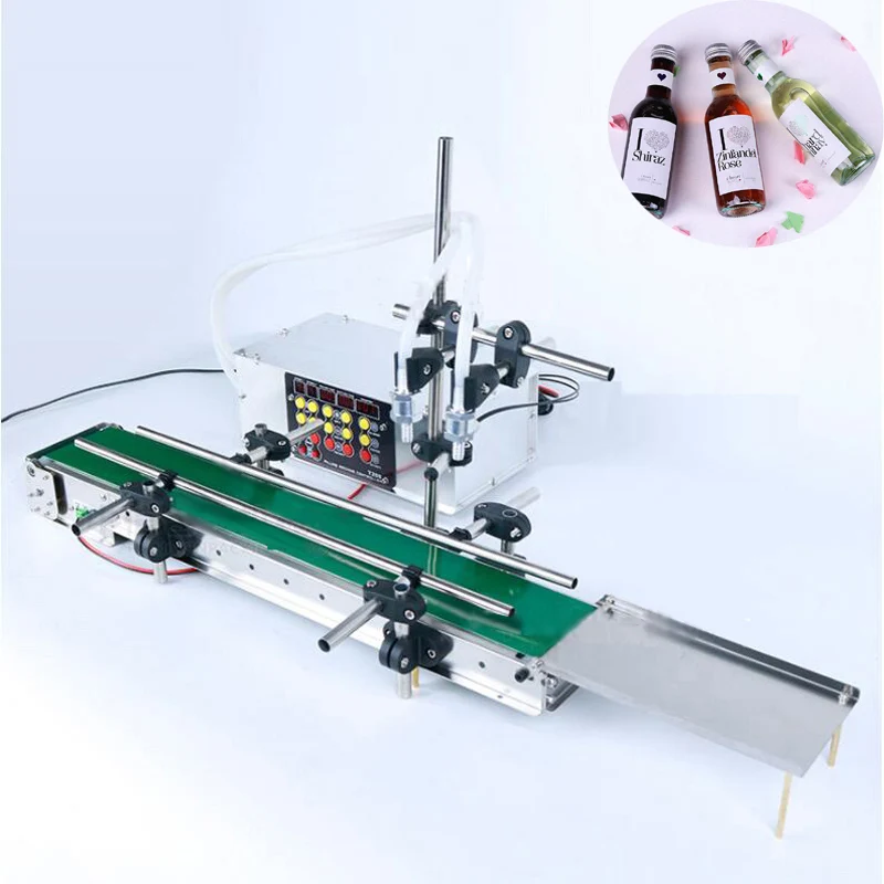 

Liquid Filling Capping Machine Small Automatic Line Peristaltic Magnetic Pump Glass Plastic Bottle Packaging