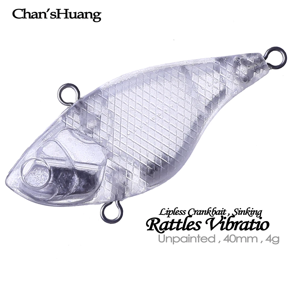 Chan'sHuang 20PCS Unpainted Blanks Bait 12cm 19.3g Deep Water