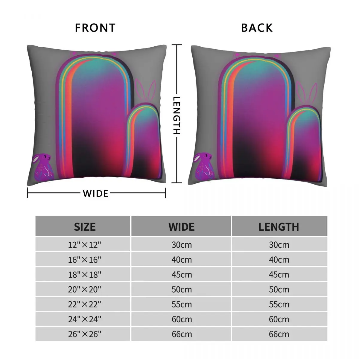 Рисунок 4 - Квадратная наволочка из полиэстера