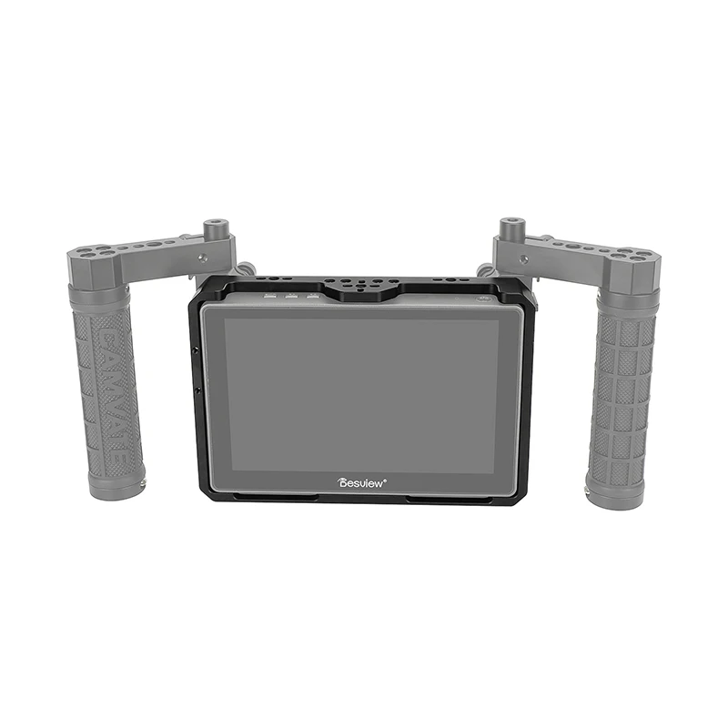 Full Monitor Cage Bracket for Desview R7II 7" On-Camera Monitors With HDTV Cable