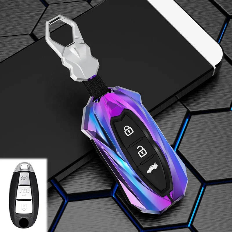 

Zinc Alloy Car Remote Key Case Cover Shell For Suzuki Vitara Swift Ignis Kizashi SX4 Baleno Ertiga Baleno Protector Accessories