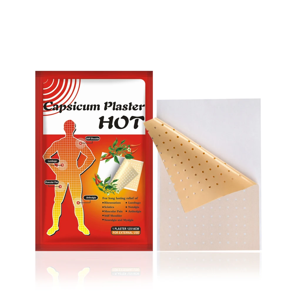 Waist Pain Relief Patch Large Size 12x18cm More Effective Arthritis Back Capsicum Patche Chinese Medicine Lumbar Plaster 10Bag pain relief patch