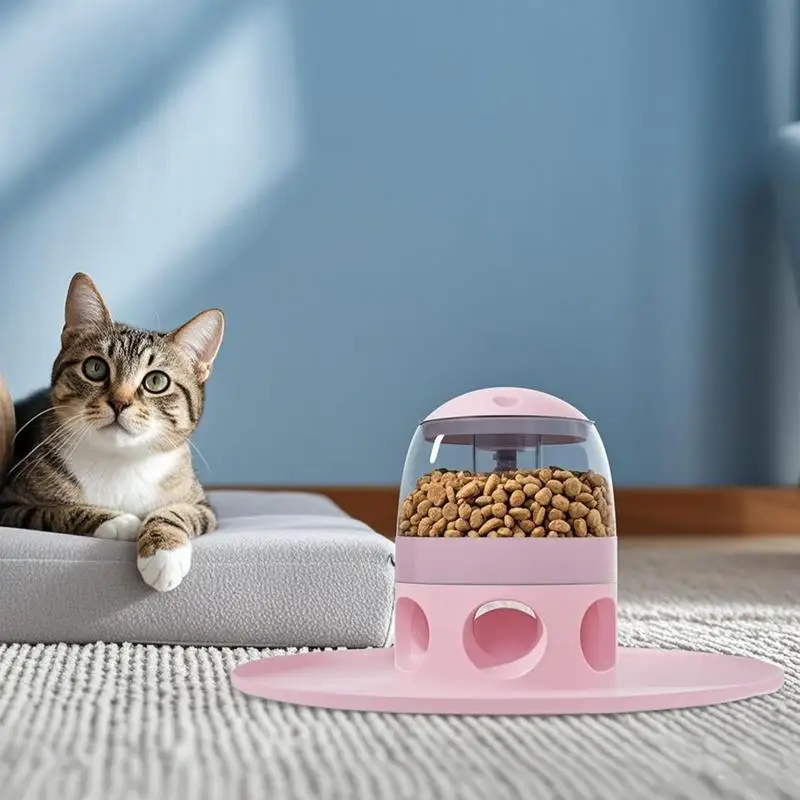 Pet Puzzle Toys Interactive Toys self-service food leaking machine Detachable Food Dispenser Slow Feeder for Training Playing