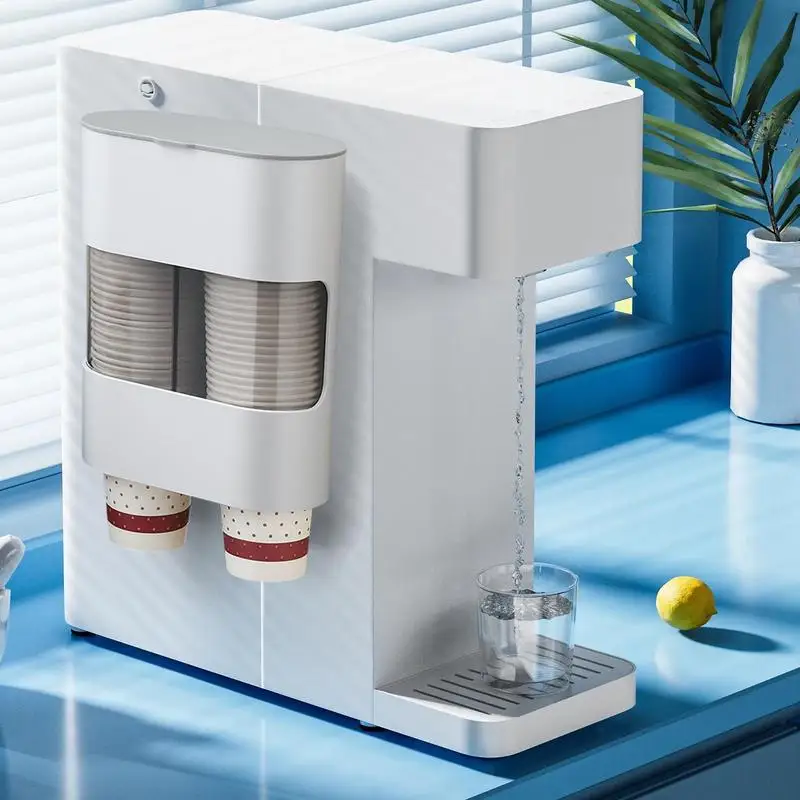 Home Double tube Bottle Holder Rack save space wall mounted pull-out cup dispenser Effective protection against dust contaminant